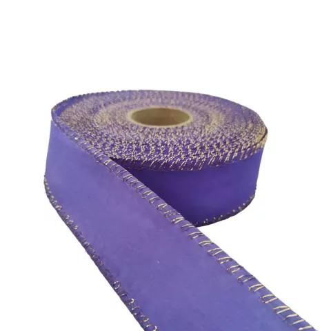 Fita de TNT Lurex 45mm x 24 metros Lilás