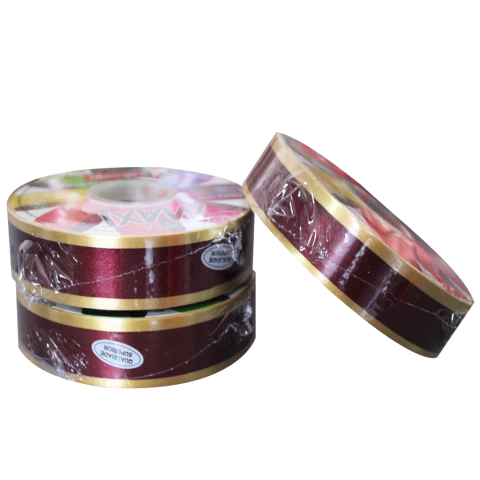 Fita Plástica 3D Ameixa / Ouro