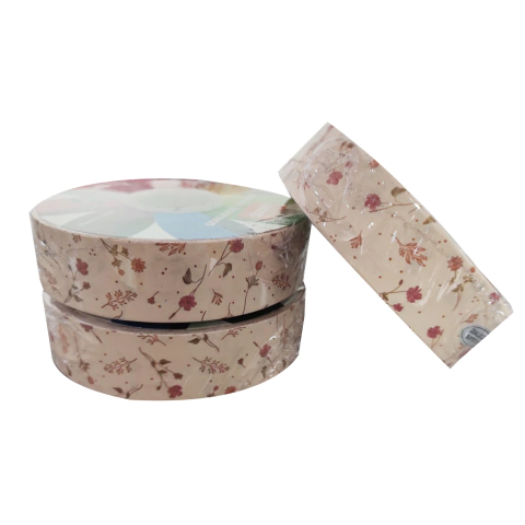 Fita Plástica Decorada Eloá Bege