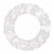 Fundos para Cestas Estampado Borbo Branco 68cm