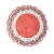 Fundos para Cestas Estampado Floreado Coral 68cm