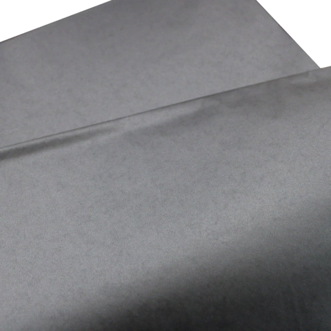 Papel De Seda Metalizado Grafite