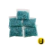 Pérolas Abs Inteiras 6mm Com Furo 2000un Azul Turquesa