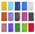 Kit Sacos Presente TNT com 60 Unidades 45x60 + 20 Unidades 50x70