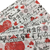 Papel de Seda Estampado Românticos Amor Love Intense Branco