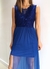 VESTIDO BETH Az (falda interna corta) - comprar online