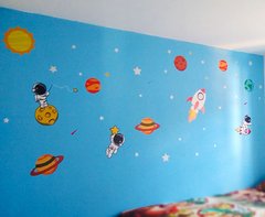 Adesivos Astronauta