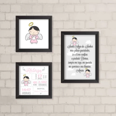 Kit de Quadros Anjinho Moreno - comprar online