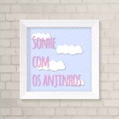 Quadro Infantil Anjinhos