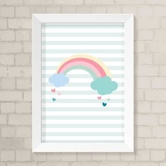 Quadro Infantil Arco-Íris