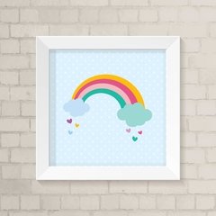 Quadro Infantil Arco-Íris