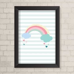 Quadro Infantil Arco-Íris - comprar online