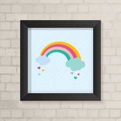 Quadro Infantil Arco-Íris - comprar online