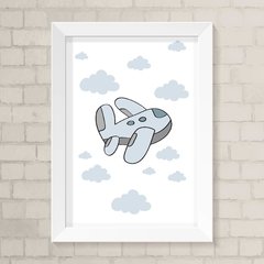 Quadro Infantil Avião