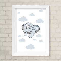 Quadro Infantil Avião