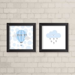 Kit de Quadros Balão e Nuvem - comprar online