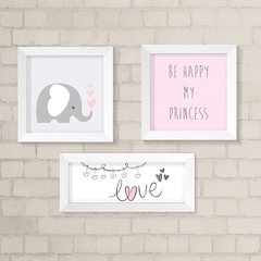 Kit de Quadros Be Happy
