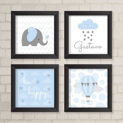 Kit de Quadros Be Happy - comprar online