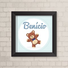 Quadro com Nome Ursinho - comprar online