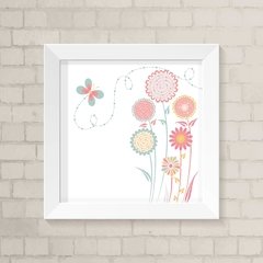 Quadro Infantil Butterfly