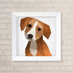 Quadro Casa Cachorro