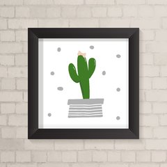 Quadro Infantil Cacto com Laço - comprar online