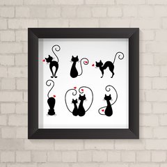 Quadro Casa Cats - comprar online