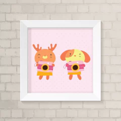 Quadro Infantil Click