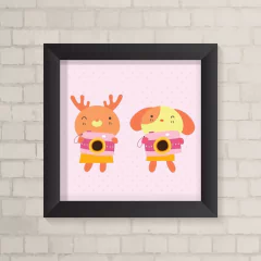 Quadro Infantil Click - comprar online