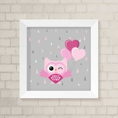 Quadro Infantil Coruja