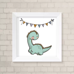 Quadro Infantil Dino