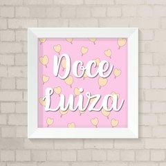 Quadro com Nome Doce
