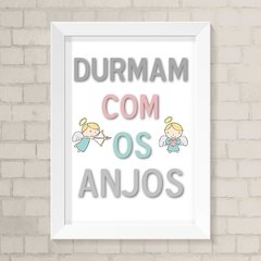 Quadro Infantil Quarto de Irmãs