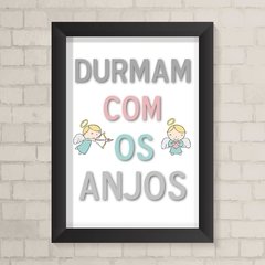 Quadro Infantil Quarto de Irmãs - comprar online