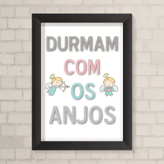 Quadro Infantil Quarto de Irmãs - comprar online