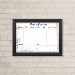 Quadro Planner Floral - comprar online