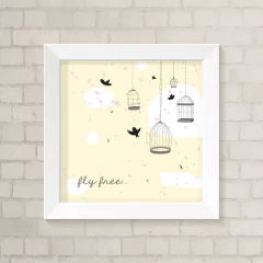 Quadro Casa Fly Free