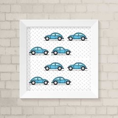 Quadro Infantil Fuscas