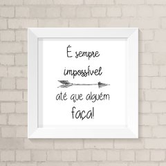 Quadro Casa Impossível