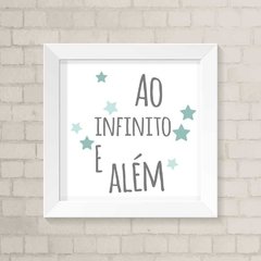 Quadro Infantil Ao Infinito e Além