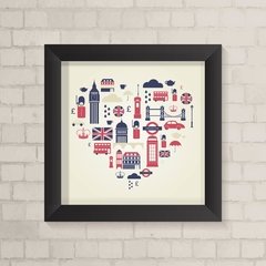 Quadro Casa Inglaterra - comprar online