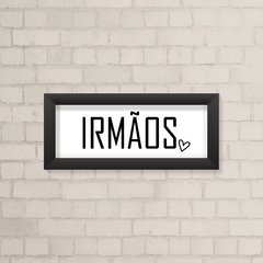 Quadro Infantil Irmãos - comprar online