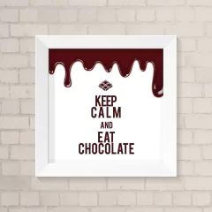 Quadro Casa Chocolate