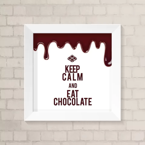 Quadro Casa Chocolate