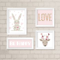 Kit de Quadros Floral