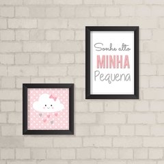 Kit de Quadros Sonhe Alto Nuvem - comprar online