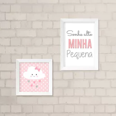 Kit de Quadros Sonhe Alto Nuvem