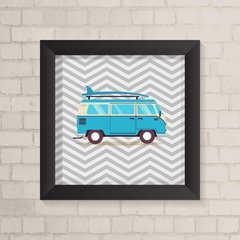 Quadro Infantil Kombi - comprar online