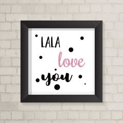 Quadro Casa Love You - comprar online