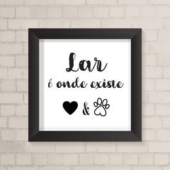 Quadro Casa Lar - comprar online